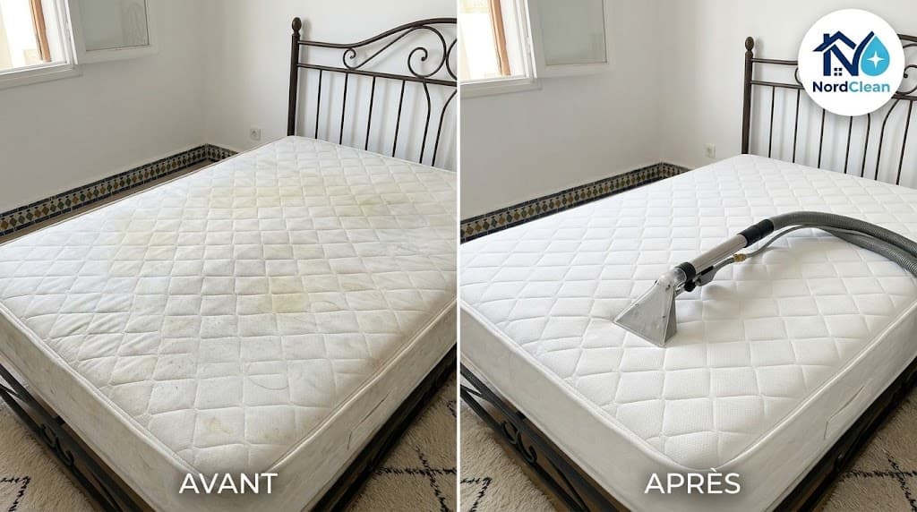 Désinfection et nettoyage matelas vapeur Tanger