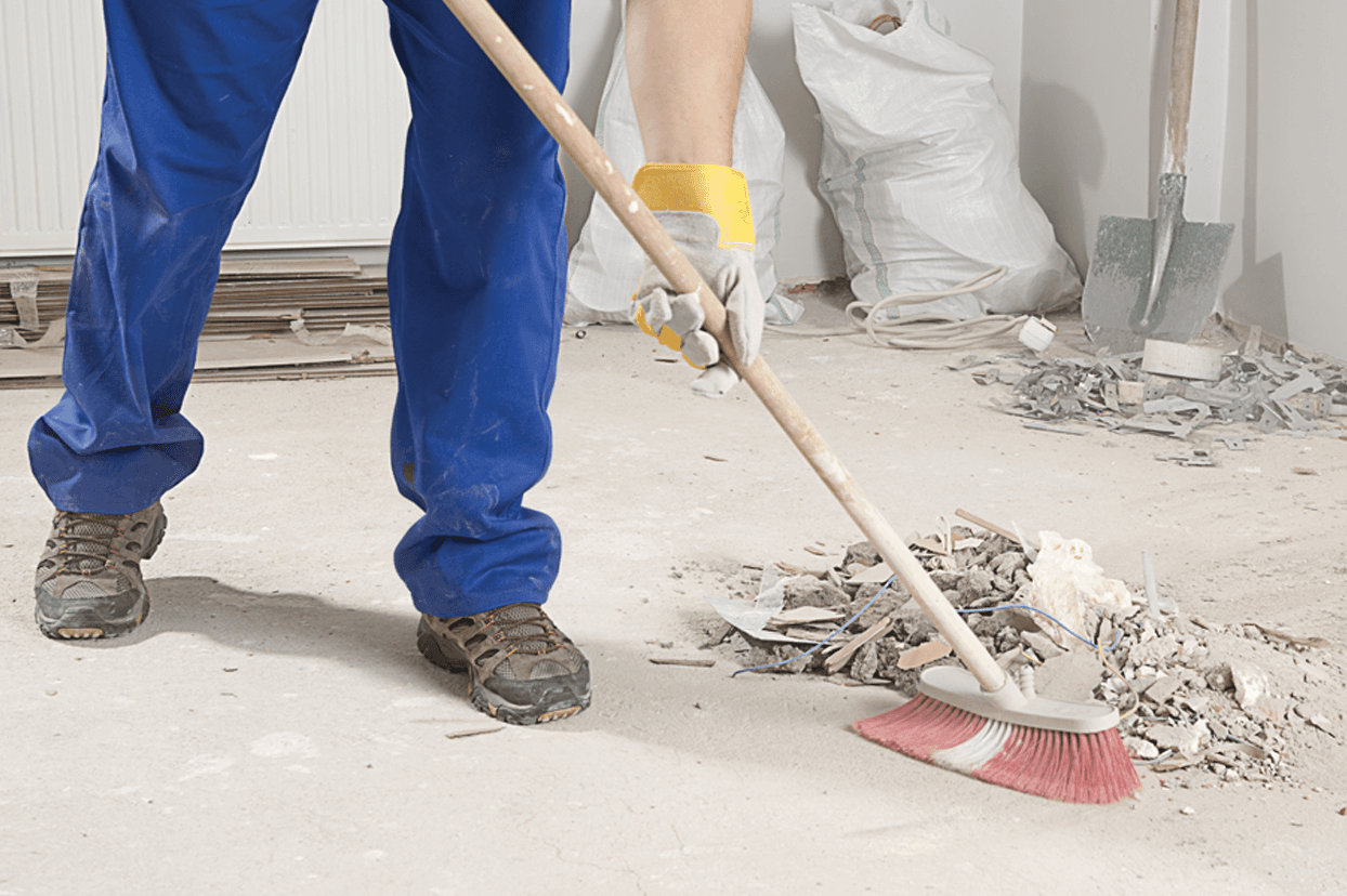 Nettoyage fin de chantier à Tanger – NordClean, sol et surfaces impeccables après travaux - Avant / Après